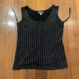 Vintage Onyx Nite Black With Sparkle Top By Wendy Chaitin